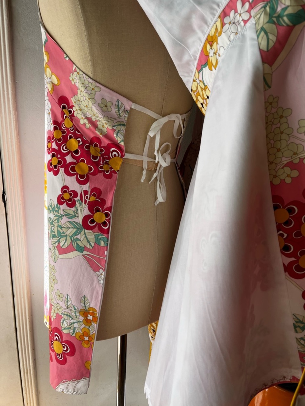 Lesley Evers• Floral Cotton Dress• Sz S - Picture 6 of 12